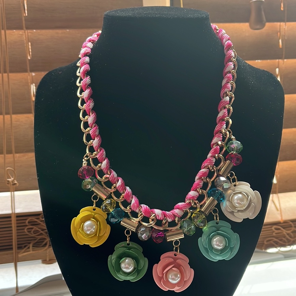 Absolutely Gorgeous Statement Necklace Set! - image 2